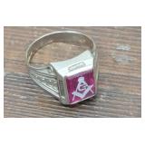 10k Gold Masonic Ring