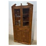 Pine corner cupboard 38x25x75