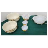 Lot Of Halls Jewltea Fire King And Pyrex