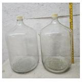 2 Glass Water Bottles