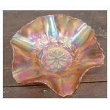 Carnival Glass Bowl