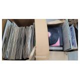 2 boxes records - under Dave