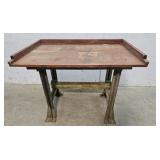 Industrial work table 45"28"34"