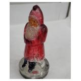 Rare Avor Santa Belsnickel Glass Candy Container
