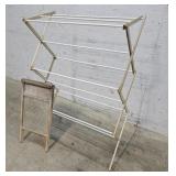 Drying rack, washboard