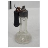 Glass Candlestick Telephone Candy Container