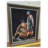 MCM matador velvet painting