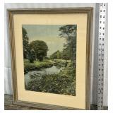 Framed Wallace Nutting Bonny Dale