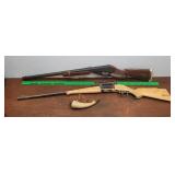 2 toy guns - Daisy BB & Marx w/frontierland Walt