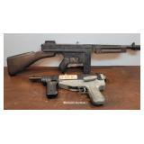 2 toy guns - Mattel and Tommy gun