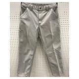 Menï¿½s Carhart pants loose original fit Tan 34 x