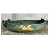 Roseville Zephyr lily console bowl