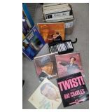 records and cassettes - incl Frank Sinatra, Ray