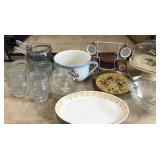 Mugs, measuring bowls, plates, juicers, double