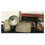 Bearcat 18 channel scanning radio, Old Polaroid