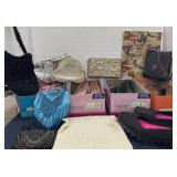 Lot of womenï¿½s  size 8 m-eee shoes and clutches/
