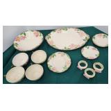 Franciscan china plater serving bowl etc - some