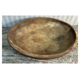 Large Primitive wooden bowl
