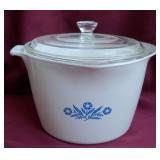 Vintage Corning Ware Blue Cornflower 2 Qt