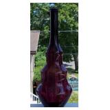 Mid Century Empoli Amethyst Purple Optic Glass