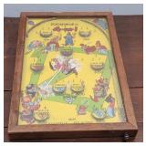 Bagatelle baseball pinball game - works great -
