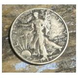 1942 silver Walking Liberty