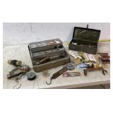 2 Tackle box with contents