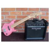 BC 30" Electric Guitar w/ Behringer V-Tone GM108