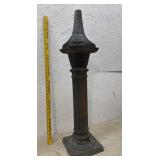 Iron Street light post Base