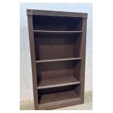 Brown display shelf 74x13x42