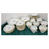 Aynsley china plates deserts cups and saucers etc