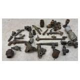 Brass parts. Shutoff valves , fittings etc
