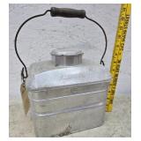 Aluminum RR lunch pail - Railroad