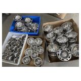 Stainless Steel Creamers, shrimp cocktail dishes,