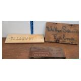 3 PCs advertising - flat Creek NY, Dixrip wire