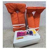 Life jackets, the heat seat