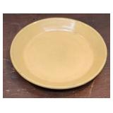 Early yelloware pie plate