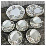 Partial set Wedgewood "Lichfield" China