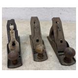3 block planes 2 Dunlap 1 unmarked