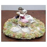 Large Germany Figural Porcelain Grouping, Two