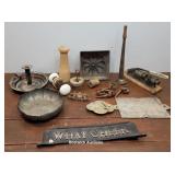 Box primitives - door knob, castors, nutcracker,