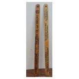 2 Socony / Polarine & Gulf / Ford oil measure