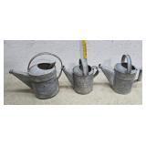 3 Watering Cans