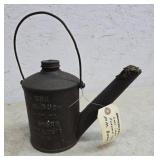 W.m. Buck Cast iron furnace lamp