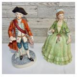 Colonial Couple #7843, Andrea by Sadek. Bisque