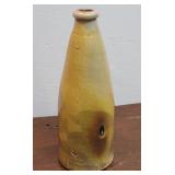 Great stoneware beer bottle - great patina