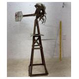 Metal Windmill  44in