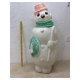 Frosty blow mold