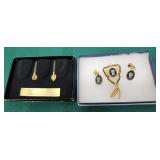 2 Pendants And Pin & Earing Set