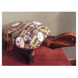 Pittsburgh Steelers Turtle Stool. 22" long, 9"